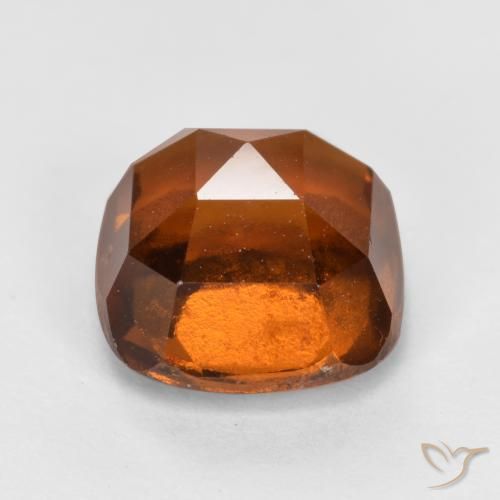 Granato hessonite Arancione rossastra naturale da 2.34 ct, Cuscino, VS-SI