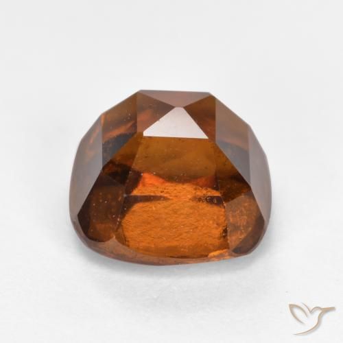 Granato hessonite Arancione Ambra naturale da 2.43 ct, Cuscino, VS-SI