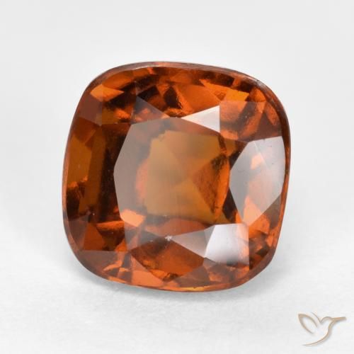 Granato hessonite Arancio Medio naturale da 2.36 ct, Cuscino, VS-SI