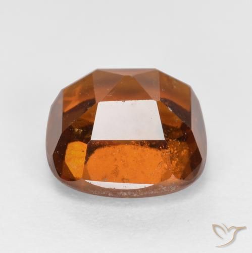 Granato hessonite Arancione scuro naturale da 2.30 ct, Cuscino, VS-SI