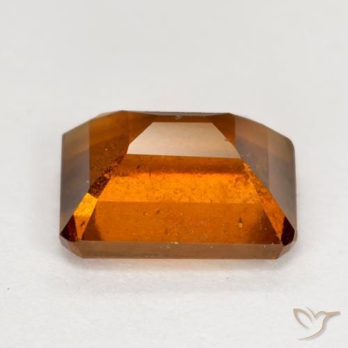 Granato hessonite Arancio Medio naturale da 2.13 ct, Ottagonale / Taglio smeraldo, VS-SI