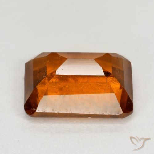 Granato hessonite Arancio medio-scuro naturale da 2.24 ct, Ottagonale / Taglio smeraldo, VS-SI