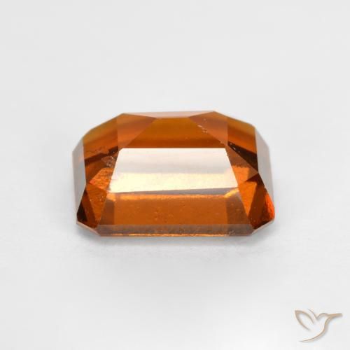 Granato hessonite Arancione Ambra naturale da 2.39 ct, Ottagonale / Taglio smeraldo, VS-SI