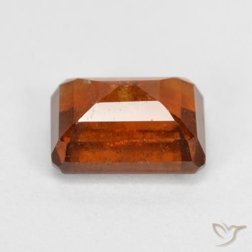 Granato hessonite Arancione Ambra naturale da 2.31 ct, Ottagonale / Taglio smeraldo, SI