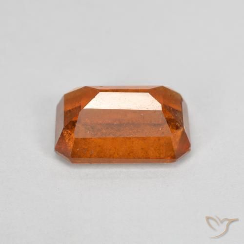 Granato hessonite Arancio Medio naturale da 2.38 ct, Ottagonale / Taglio smeraldo, SI