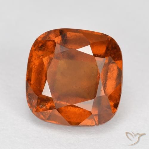 Granato hessonite Arancia Fuoco naturale da 2.18 ct, Cuscino, VS-SI
