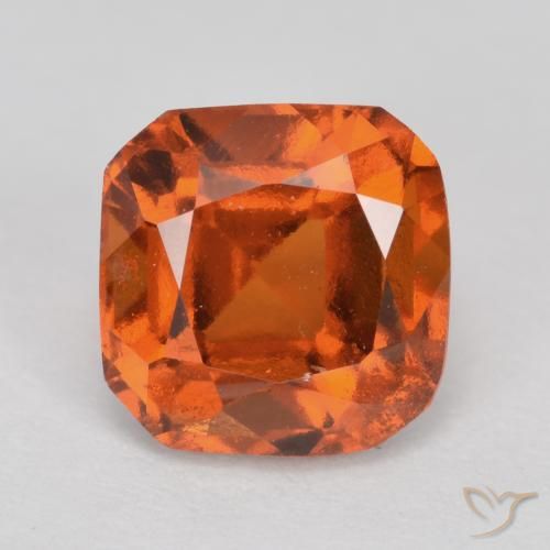 Granato hessonite Arancio Medio naturale da 1.98 ct, Ottagonale / Taglio smeraldo, VS