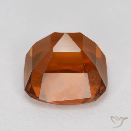 Granato hessonite Arancio Medio naturale da 1.98 ct, Ottagonale / Taglio smeraldo, VS