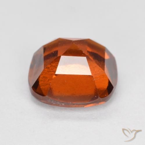Granato hessonite Arancione rossastra naturale da 1.94 ct, Cuscino, VS-SI