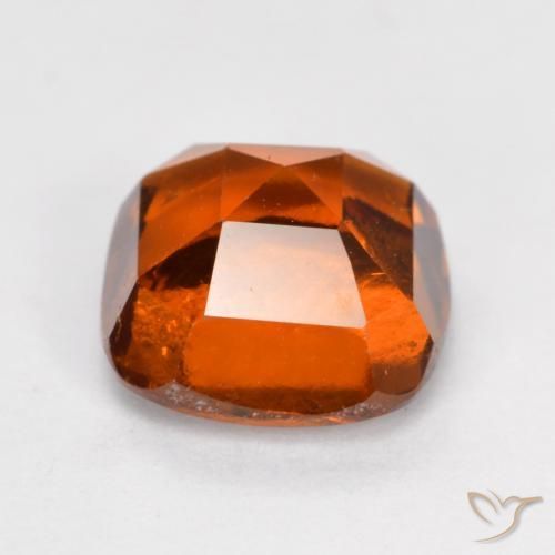 Granato hessonite Arancio Medio naturale da 2.24 ct, Cuscino, VS-SI