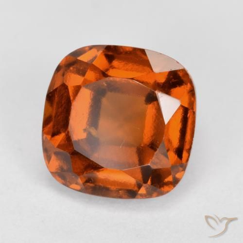 Granato hessonite Arancio Medio naturale da 2.24 ct, Cuscino, VS