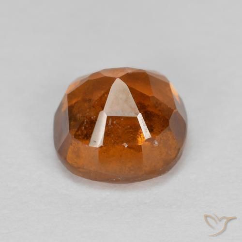 Granato hessonite Arancio Medio naturale da 1.53 ct, Cuscino, VS-SI