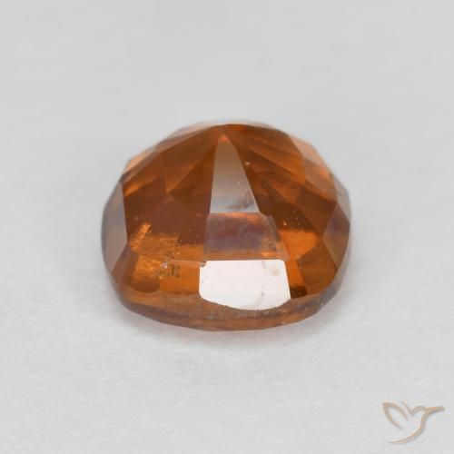 Granato hessonite Arancione scuro naturale da 1.46 ct, Cuscino, VS-SI