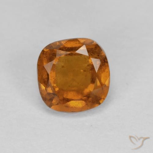 Granato hessonite Arancio Medio naturale da 0.95 ct, Cuscino, SI