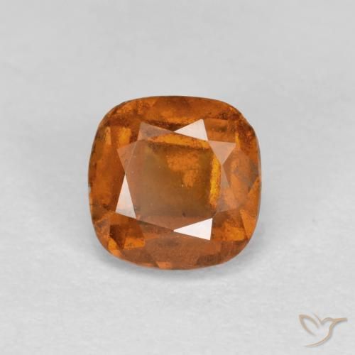 Granato hessonite Arancio Medio naturale da 0.96 ct, Cuscino, SI