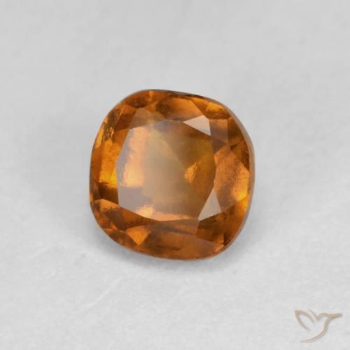 Granato hessonite Arancio Terra naturale da 0.90 ct, Cuscino, SI