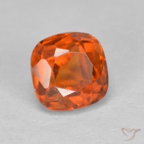 Granato hessonite Arancione Ambra naturale da 0.95 ct, Cuscino, SI