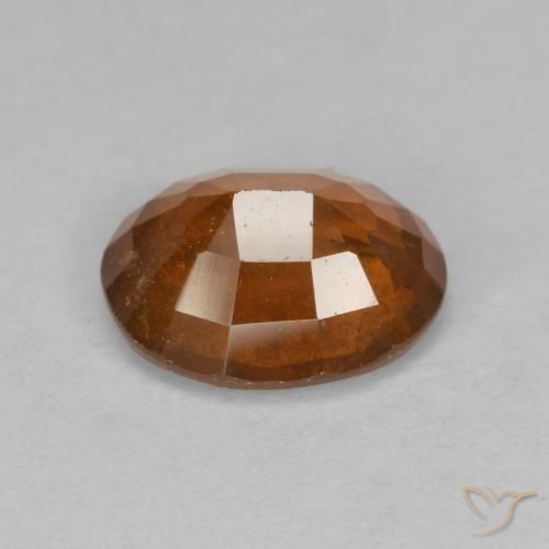 Granato hessonite Arancione Ambra naturale da 2.53 ct, Ovale, VS-SI