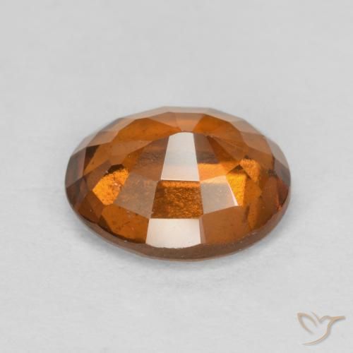 Granato hessonite Arancione Ambra naturale da 2.28 ct, Ovale, VS