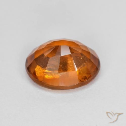 Granato hessonite Arancio medio-scuro naturale da 2.09 ct, Ovale, VS-SI