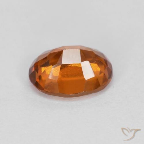 Granato hessonite Arancione Ambra naturale da 1.76 ct, Ovale, VS-SI