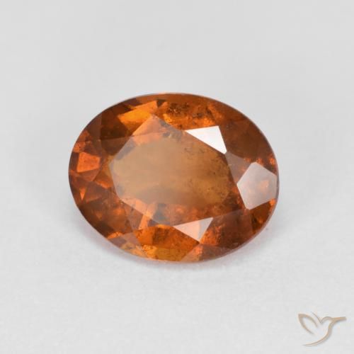 Granato hessonite Arancione Ambra naturale da 2.06 ct, Ovale, VS-SI