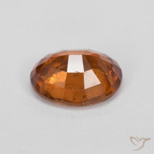 Granato hessonite Arancione Ambra naturale da 2.06 ct, Ovale, VS-SI