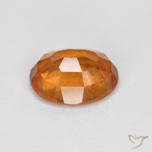 Granato hessonite Arancio Medio naturale da 2.14 ct, Ovale, VS-SI