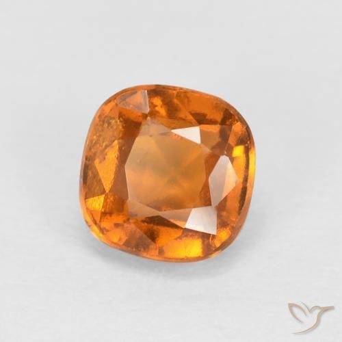 Granato hessonite Arancio Medio naturale da 0.90 ct, Cuscino, SI