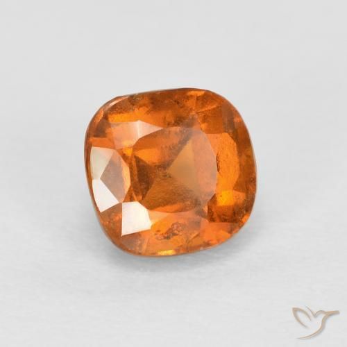 Granato hessonite Arancio medio-scuro naturale da 1.01 ct, Cuscino, SI
