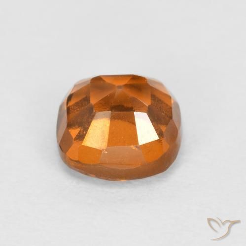 Granato hessonite Arancio giallastro naturale da 0.92 ct, Cuscino, SI