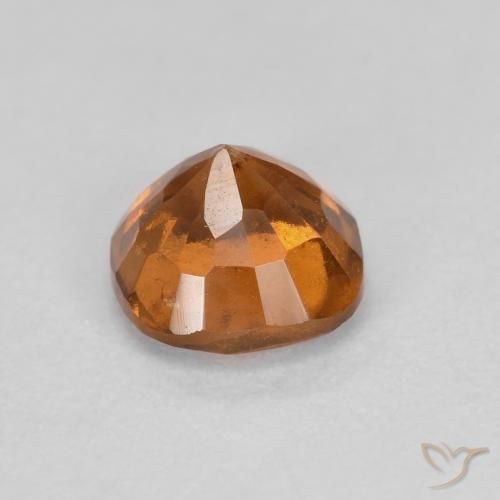 Granato hessonite Arancio medio-scuro naturale da 0.87 ct, Cuscino, SI