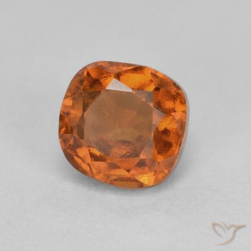 Granato hessonite Arancio medio-scuro naturale da 1.05 ct, Cuscino, SI