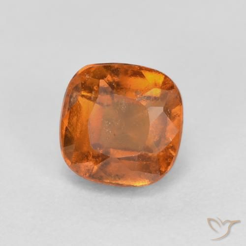 Granato hessonite Arancione scuro naturale da 1.02 ct, Cuscino, SI