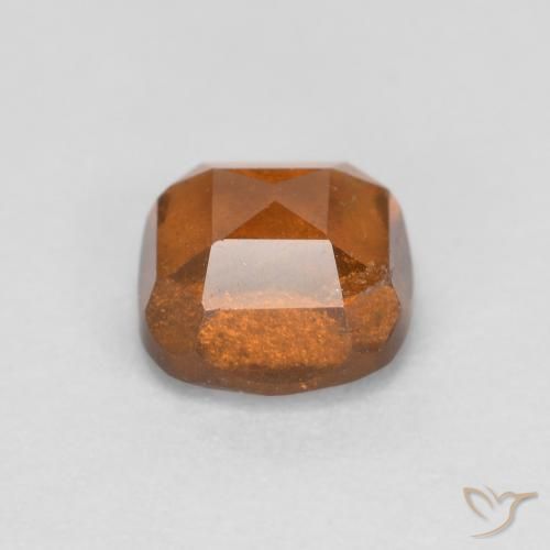 Granato hessonite Arancione rossastra naturale da 0.94 ct, Cuscino, SI