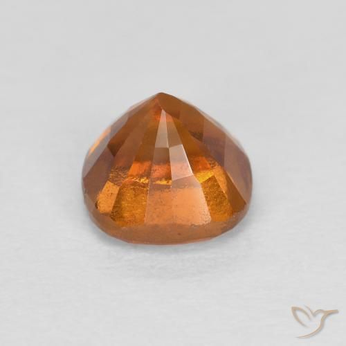 Granato hessonite Arancione scuro naturale da 0.89 ct, Cuscino, SI