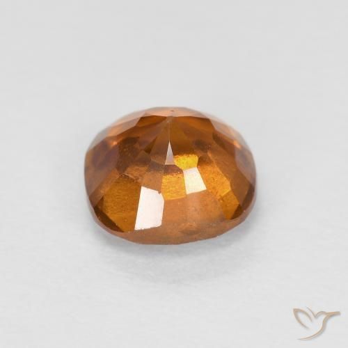 Granato hessonite Arancio giallastro naturale da 0.82 ct, Cuscino, SI