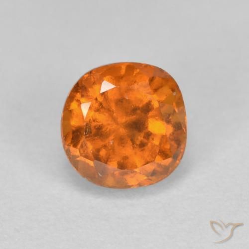 Granato hessonite Arancio Medio naturale da 1.00 ct, Cuscino, SI