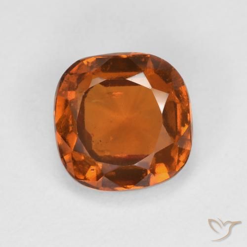 Granato hessonite Arancio medio-scuro naturale da 1.79 ct, Cuscino, VS-SI