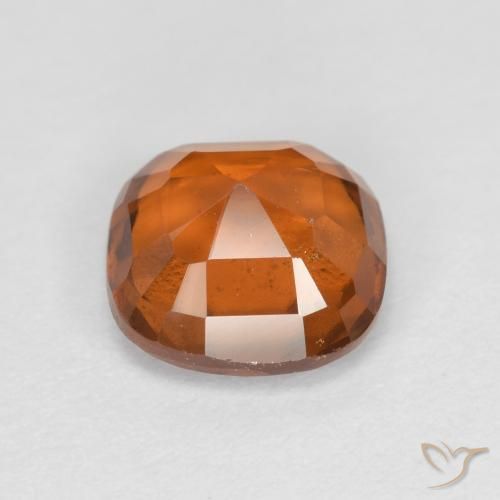Granato hessonite Arancio medio-scuro naturale da 1.79 ct, Cuscino, VS-SI