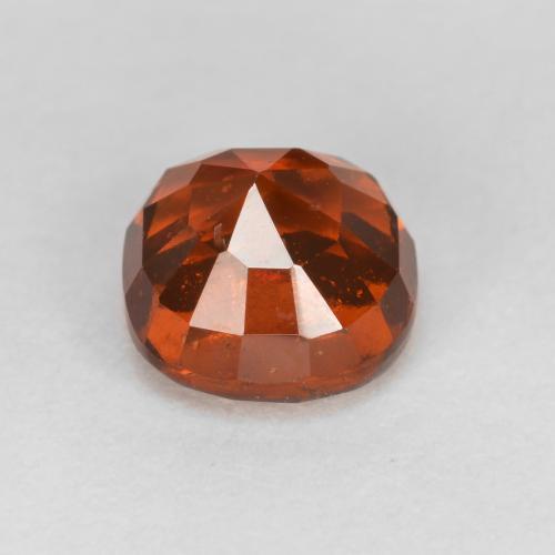 Granato hessonite Arancione scuro naturale da 1.52 ct, Taglio a cuscino, VS-SI
