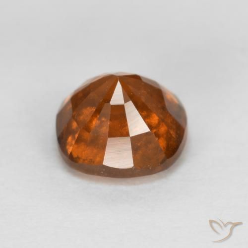Granato hessonite Arancio Medio naturale da 1.32 ct, Cuscino, VS-SI