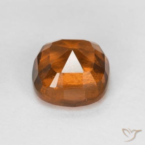 Granato hessonite Arancio medio-scuro naturale da 1.53 ct, Cuscino, VS-SI