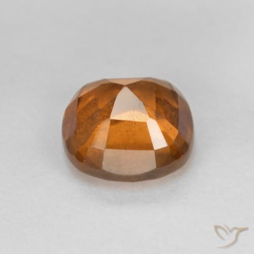 Granato hessonite Arancio Medio naturale da 1.23 ct, Cuscino, VS-SI