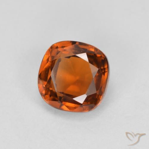 Granato hessonite Arancione Ambra naturale da 1.49 ct, Cuscino, VS