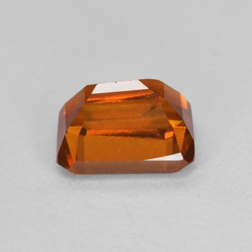 Granato hessonite Arancione Ambra naturale da 1.51 ct, Taglio smeraldo, VS