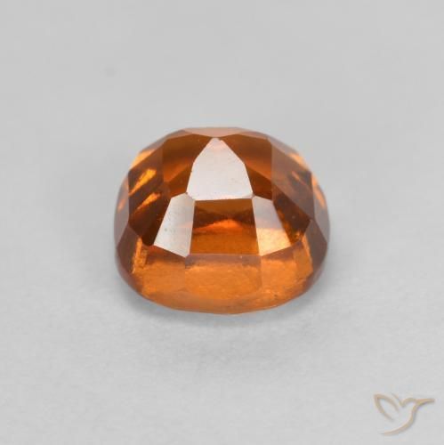 Granato hessonite Arancio medio-scuro naturale da 1.65 ct, Cuscino, VS