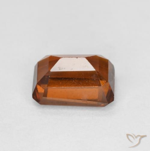 Granato hessonite Arancio Medio naturale da 1.44 ct, Ottagonale / Taglio smeraldo, VS