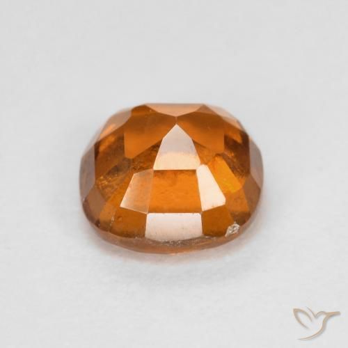 Granato hessonite Arancia Fuoco naturale da 1.34 ct, Cuscino, VS-SI