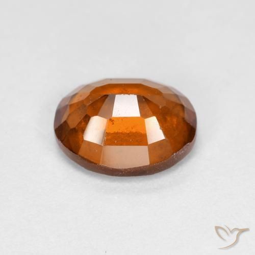Granato hessonite Arancione Ambra naturale da 1.89 ct, Ovale, VS